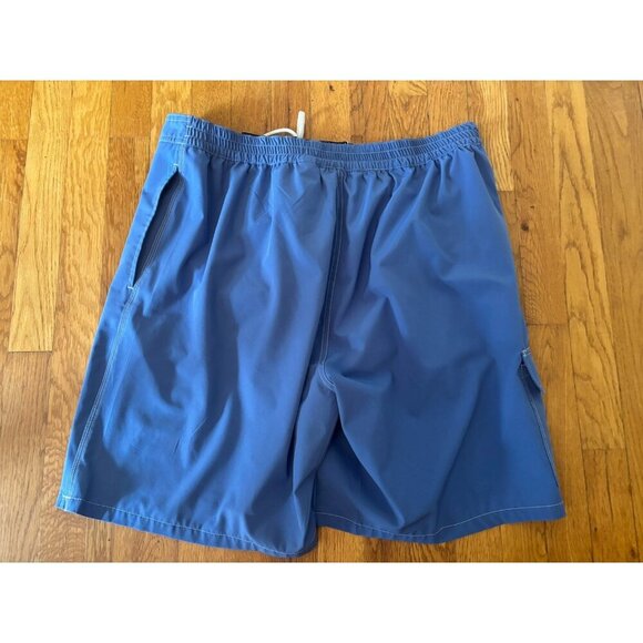 Polo Ralph Lauren Size XXL Swim Trunks Blue Mesh Lined Board Shorts 8" Inseam - Picture 4 of 5